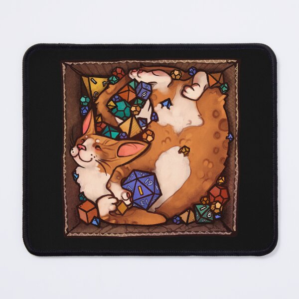 Item preview, Purrception Check: Critical Nap | DnD treasure box designed and sold by keyvei.
