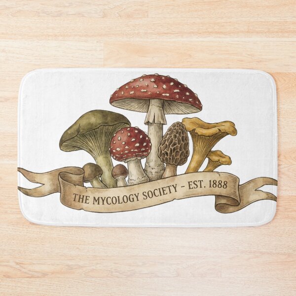 Item preview, Vintage Botanical Mushroom Illustration Forager Aesthetic designed and sold by StickyGuys.