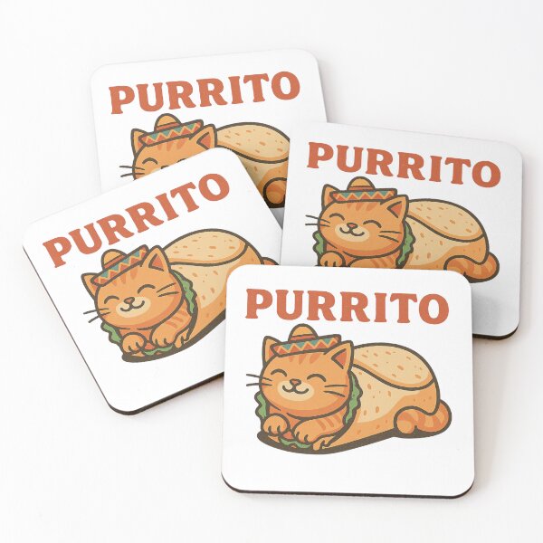 Item preview, Funny Purrito Cat Burrito Design designed and sold by LaughLab Apparel.