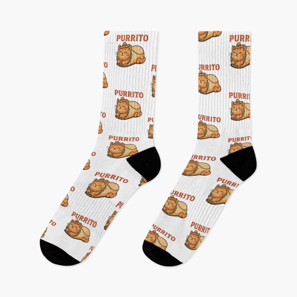 Item preview, Funny Purrito Cat Burrito Design designed and sold by LaughLab Apparel.