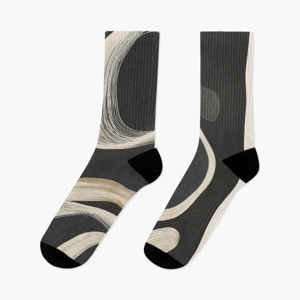 Item preview, Monochrome Flow - Abstract Line Movement designed and sold by Branka Kodzoman.