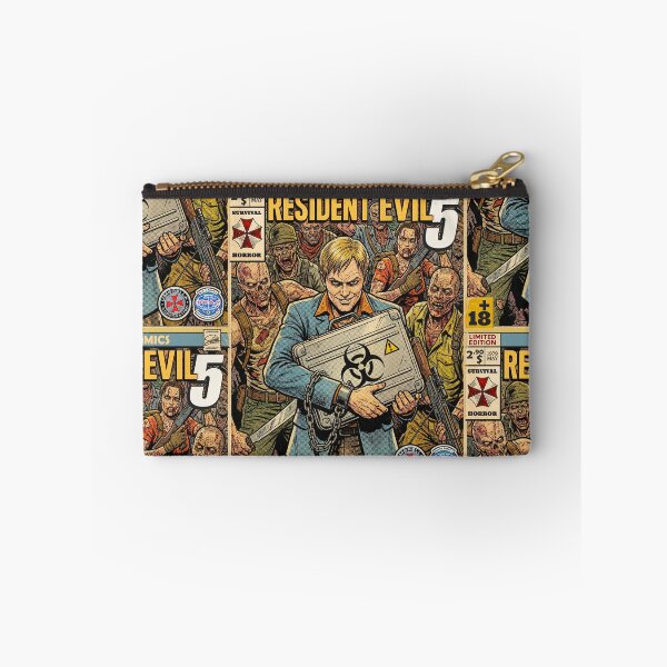 Item preview, Resident Evil 5 Classic Comic Cover Retro Gaming Art  designed and sold by Back2Collage.
