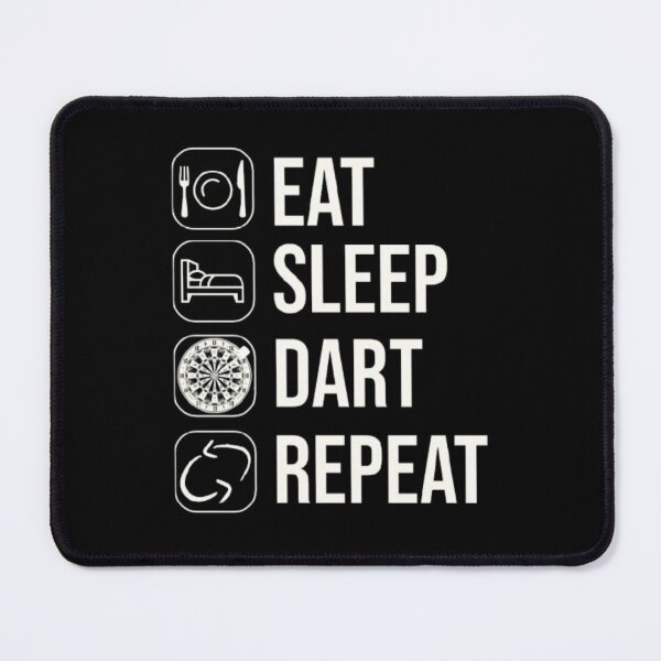 Item preview, Eat Sleep Dart Repeat – Minimal Darts Lifestyle Design designed and sold by TheØche.