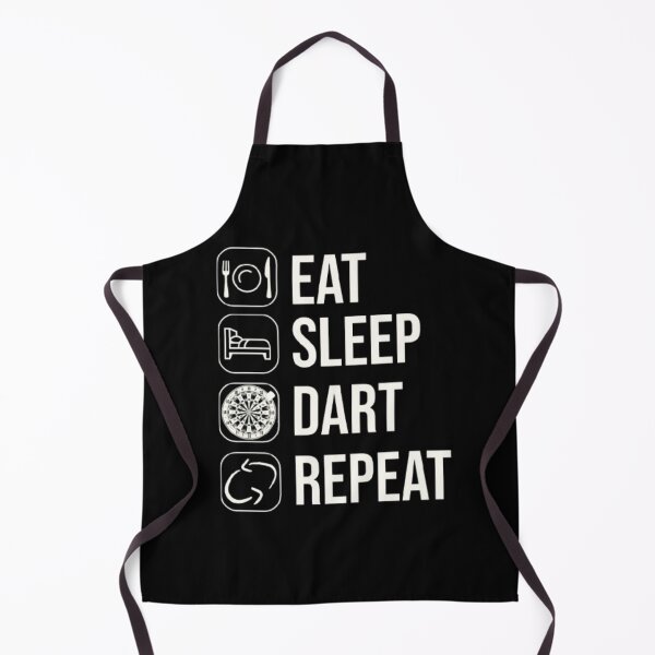 Artikelvorschau, Eat Sleep Dart Repeat – Minimal Darts Lifestyle Design entworfen und verkauft von TheØche.
