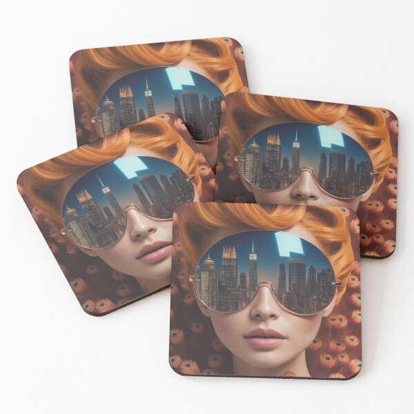 Item preview, Woman's portrait: extravagant and stylish designed and sold by BenCoStyle.