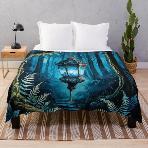 Item preview, Mystical Glowing Lamp & Dark Witchy Woods designed and sold by IdeaSmith.