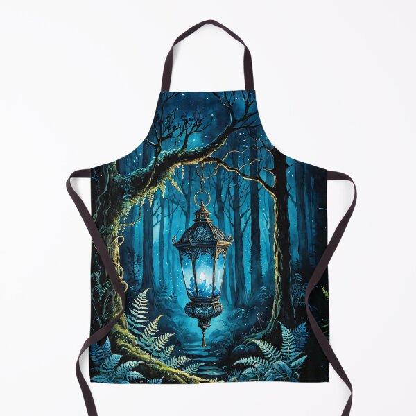 Item preview, Mystical Glowing Lamp & Dark Witchy Woods designed and sold by IdeaSmith.