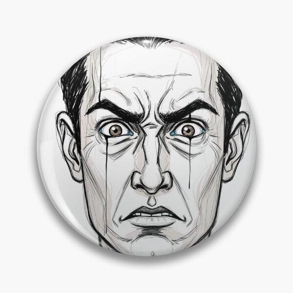 Item preview, Broken Mind | Emotional Face Sketch designed and sold by benikK.