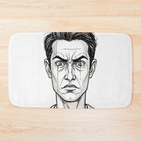 Item preview, Broken Mind | Emotional Face Sketch designed and sold by benikK.