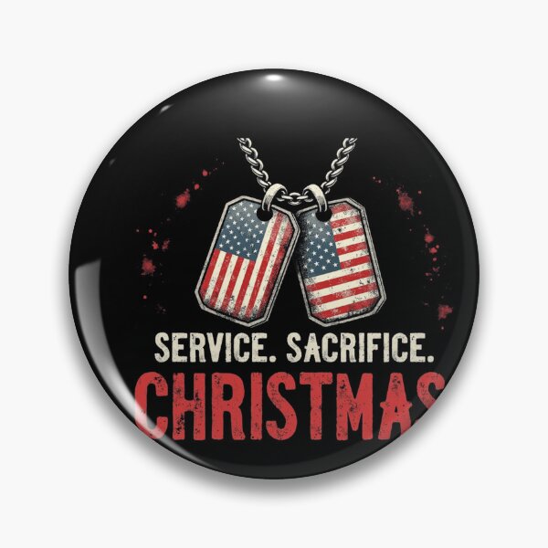 Item preview, Service Sacrifice Christmas Dogtags designed and sold by Callsign 84.
