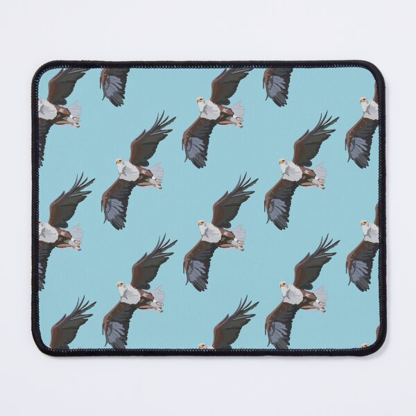 Item preview, A is for African Fish Eagle, African Fish Eagle | Bird of Prey & Wildlife Art Design designed and sold by PrettylittlepastelUk.