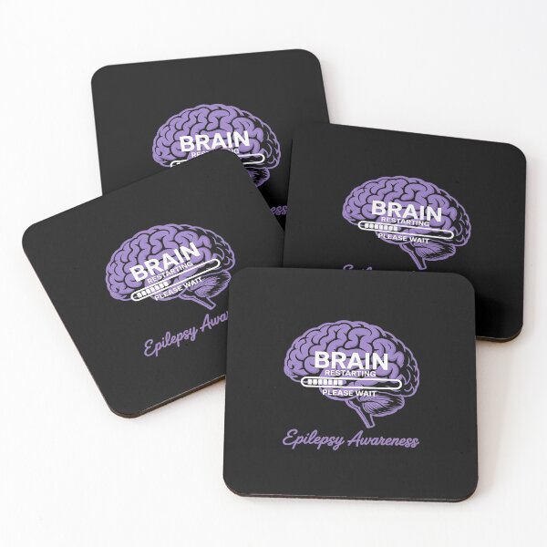 Item preview, Brain Restarting Please Wait Epileptic Epilepsy Awareness  designed and sold by MicanCuteStore.