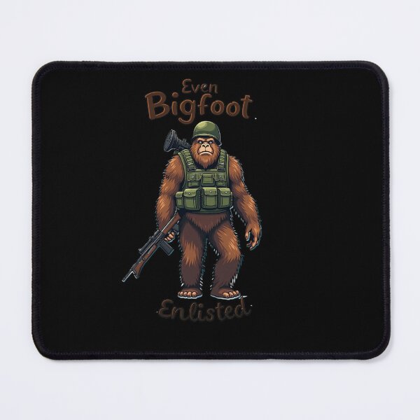 Item preview, Even Bigfoot Enlisted designed and sold by Callsign 84.