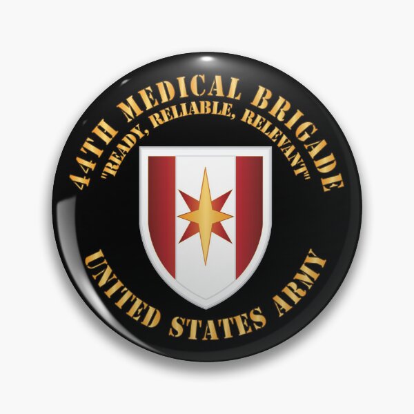 Item preview, SSI - 44th Medical Brigade W Motto X 300 designed and sold by Military Insignia Products.