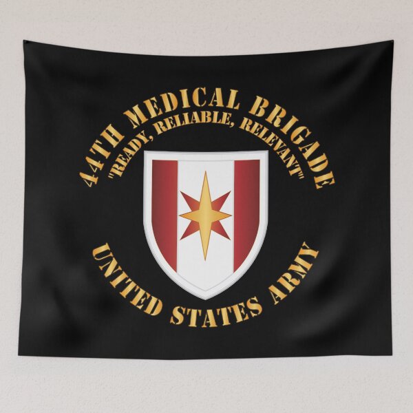 Item preview, SSI - 44th Medical Brigade W Motto X 300 designed and sold by Military Insignia Products.