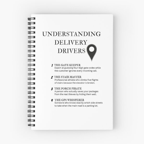 Item preview, Funny Delivery Driver Definition Dictionary Style designed and sold by PsyFlow35.