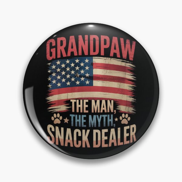 Item preview, Grandpaw The Myth The Snack Dealer Fathers Day Dog Grandpa 1  designed and sold by MathisBellanger.
