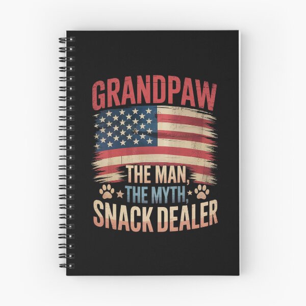 Item preview, Grandpaw The Myth The Snack Dealer Fathers Day Dog Grandpa 1  designed and sold by MathisBellanger.