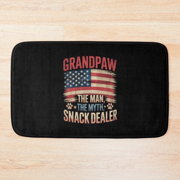 Item preview, Grandpaw The Myth The Snack Dealer Fathers Day Dog Grandpa 1  designed and sold by MathisBellanger.