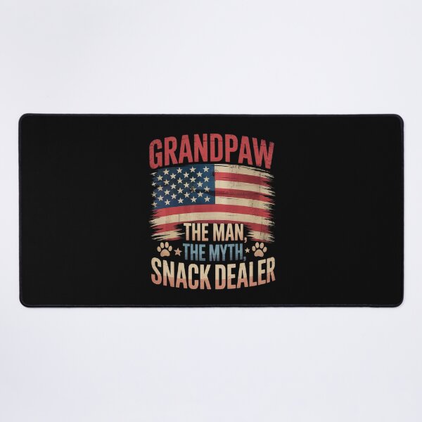 Item preview, Grandpaw The Myth The Snack Dealer Fathers Day Dog Grandpa 1  designed and sold by MathisBellanger.