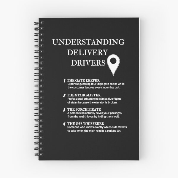 Item preview, Funny Delivery Driver Definition Dictionary Style – Black designed and sold by PsyFlow35.
