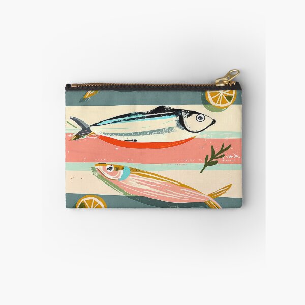 Item preview, Sardines on Stripes designed and sold by Branka Kodzoman.