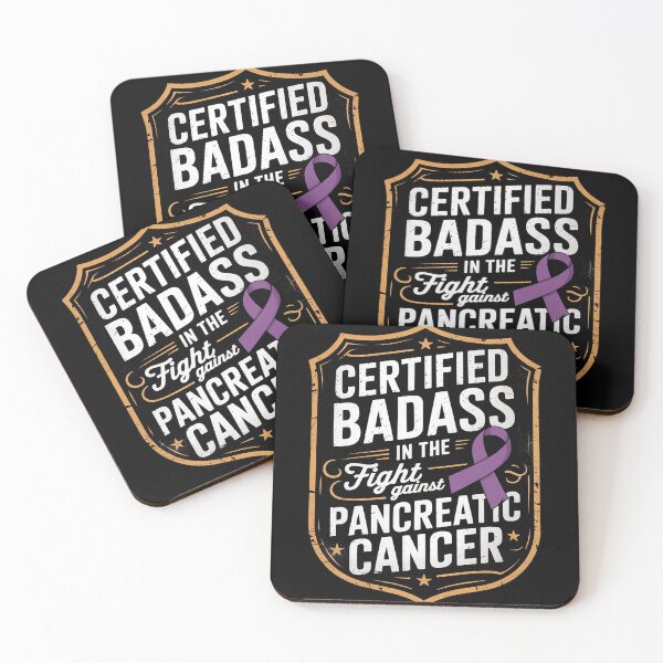Item preview, Certified Badass in the fight against Pancreatic Cancer  designed and sold by CombatTask.