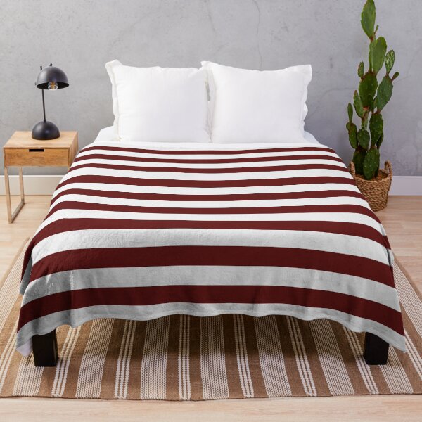Item preview, Dark maroon and white stripes designed and sold by RishabhArts1.