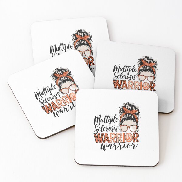 Item preview, Womens MS Warrior Messy Bun - Multiple Sclerosis Awareness  designed and sold by PowAcademy.