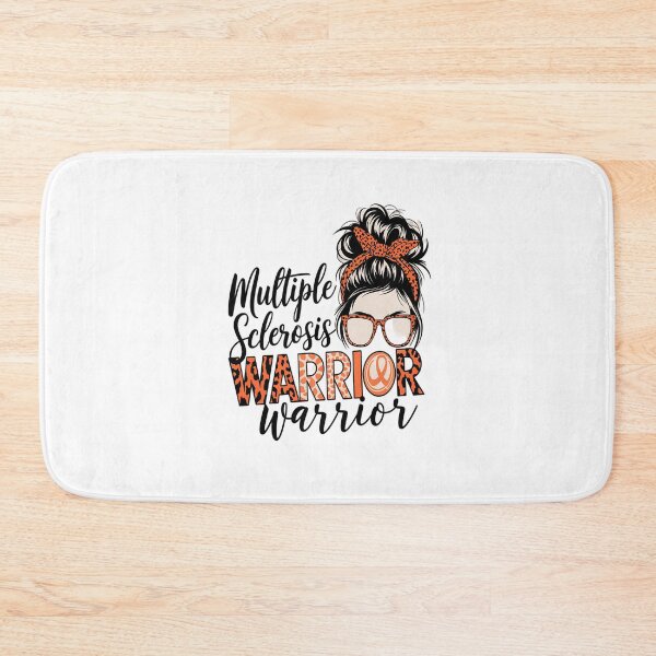 Item preview, Womens MS Warrior Messy Bun - Multiple Sclerosis Awareness  designed and sold by PowAcademy.