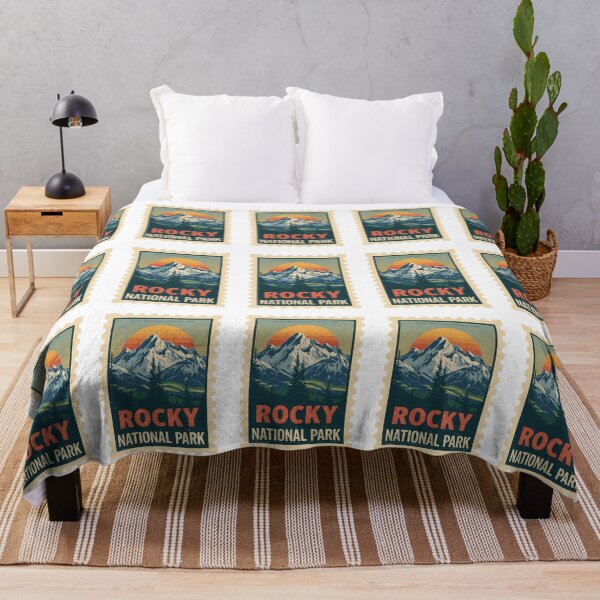 Item preview, Rocky Mountain National Park Minimal | Modern Mountain Nature Design designed and sold by KiValuate.