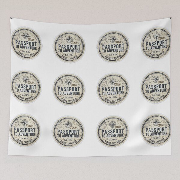 Item preview, Passport to Adventure designed and sold by hunteroflions.
