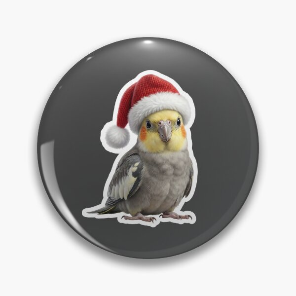 Item preview, Cheerful Cockatiel Christmas Greetings designed and sold by DAGHO.
