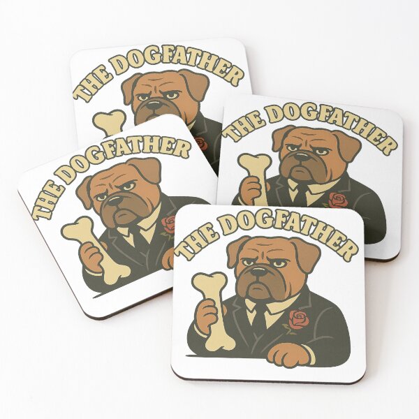Item preview, Funny The Dogfather Bulldog Parody designed and sold by LaughLab Apparel.