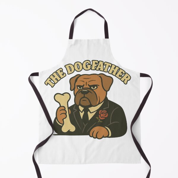 Item preview, Funny The Dogfather Bulldog Parody designed and sold by LaughLab Apparel.