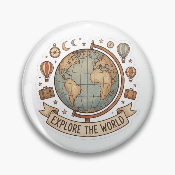 Item preview, Explore the world  designed and sold by hunteroflions.