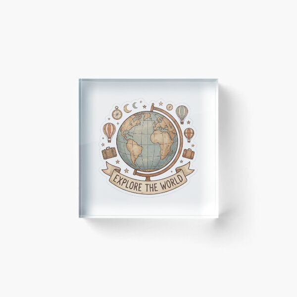 Item preview, Explore the world  designed and sold by hunteroflions.