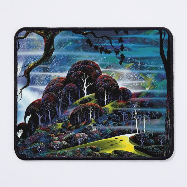 Item preview, Eyvind Earle abstract, Eyvind Earle art, Eyvind Earle artist, Eyvind Earle background, Eyvind Earle california, Eyvind Earle color palette, Eyvind Earle fantasy landscape, Eyvind Earle fine art designed and sold by EmmieHart.
