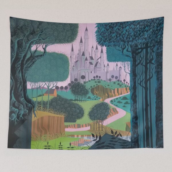Aperçu de l'œuvre Eyvind Earle abstrait, Eyvind Earle art, Eyvind Earle artiste, Eyvind Earle fond, Eyvind Earle californie, Eyvind Earle palette de couleurs, Eyvind Earle paysage fantastique, Eyvind Earle fine art créée et vendue par EmmieHart.