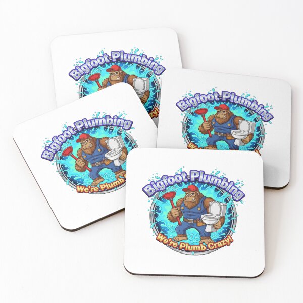 Item preview, Bigfoot Plumbing-We’re Plumb Crazy designed and sold by Bigfoot T-Shirt Co..
