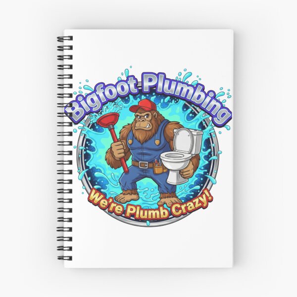 Item preview, Bigfoot Plumbing-We’re Plumb Crazy designed and sold by Bigfoot T-Shirt Co..