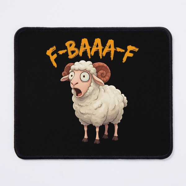 Item preview, F-BAAA-F Funny Sheep Humor F-BAAA-F Quote Ram Meme designed and sold by adiencarteras.