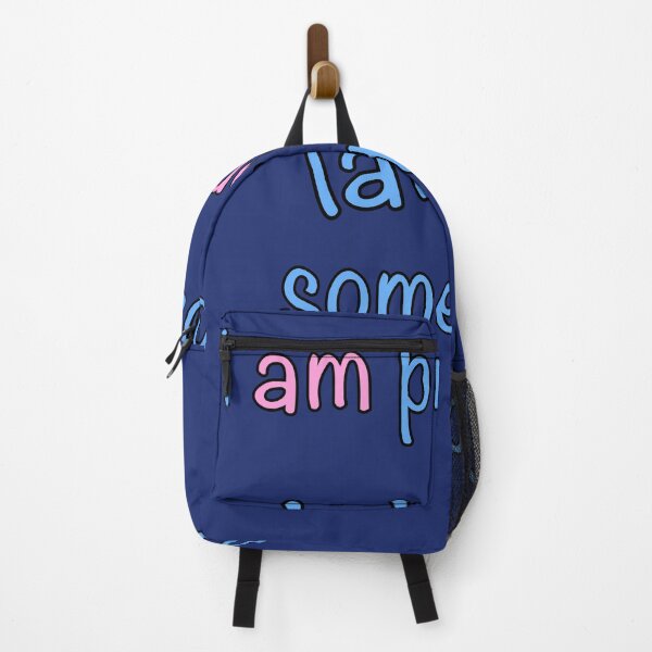 Item preview, Always late but worth the wait - I am probably late for something in pink and blue designed and sold by Artonmytee.