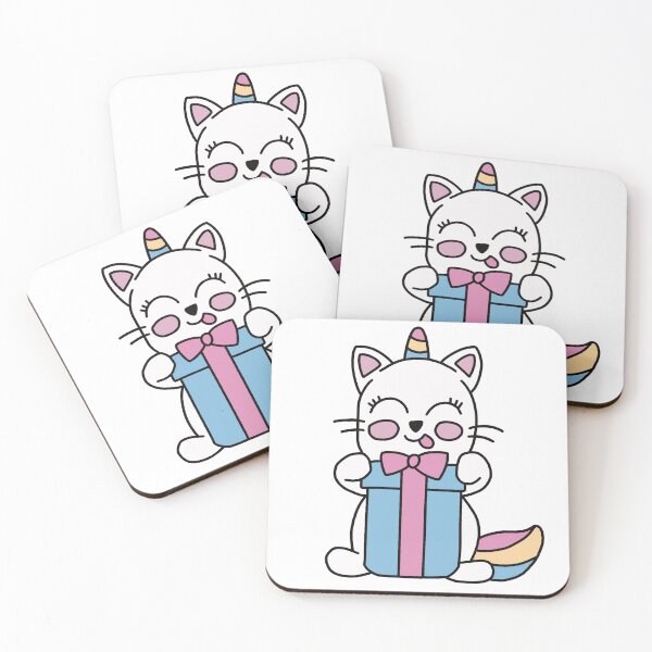 Item preview, Cat unicorn and gift designed and sold by PinkieLotus.