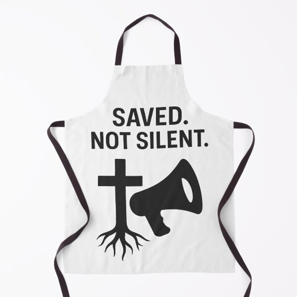 Item preview, SAVED NOT SILENT designed and sold by TheWonkyEaselCo.