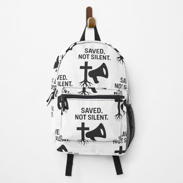 Item preview, SAVED NOT SILENT designed and sold by TheWonkyEaselCo.