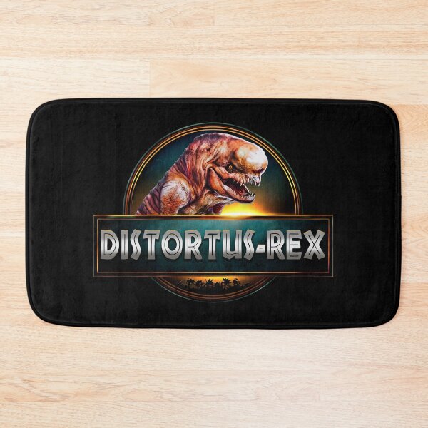 Item preview, distortus rex logo jurassic dinosaur designed and sold by Blck-Acid-Devil.