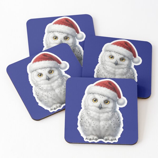 Item preview, Enchanting snowy owl in its winter plumage designed and sold by DAGHO.