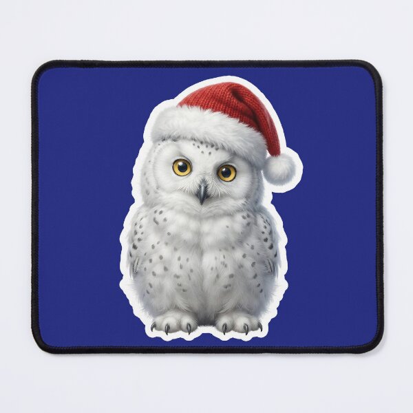 Item preview, Enchanting snowy owl in its winter plumage designed and sold by DAGHO.