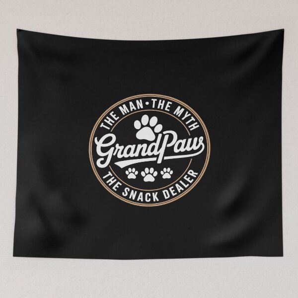 Item preview, Grandpaw The Myth The Snack Dealer Fathers Day Dog Grandpa6  designed and sold by MathisBellanger.